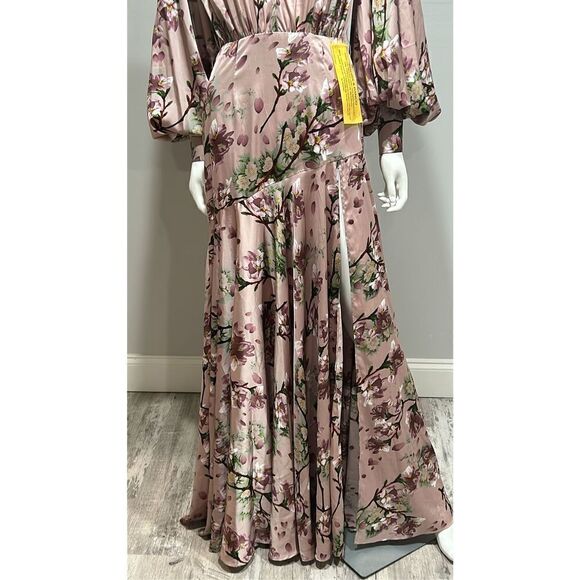 Bronx and Banco Carmen Floral Balloon Sleeve Dress Size 4. *no belt - Picture 12 of 15